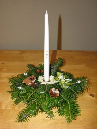 Vánoční svícny - vloženo 7.12.2008